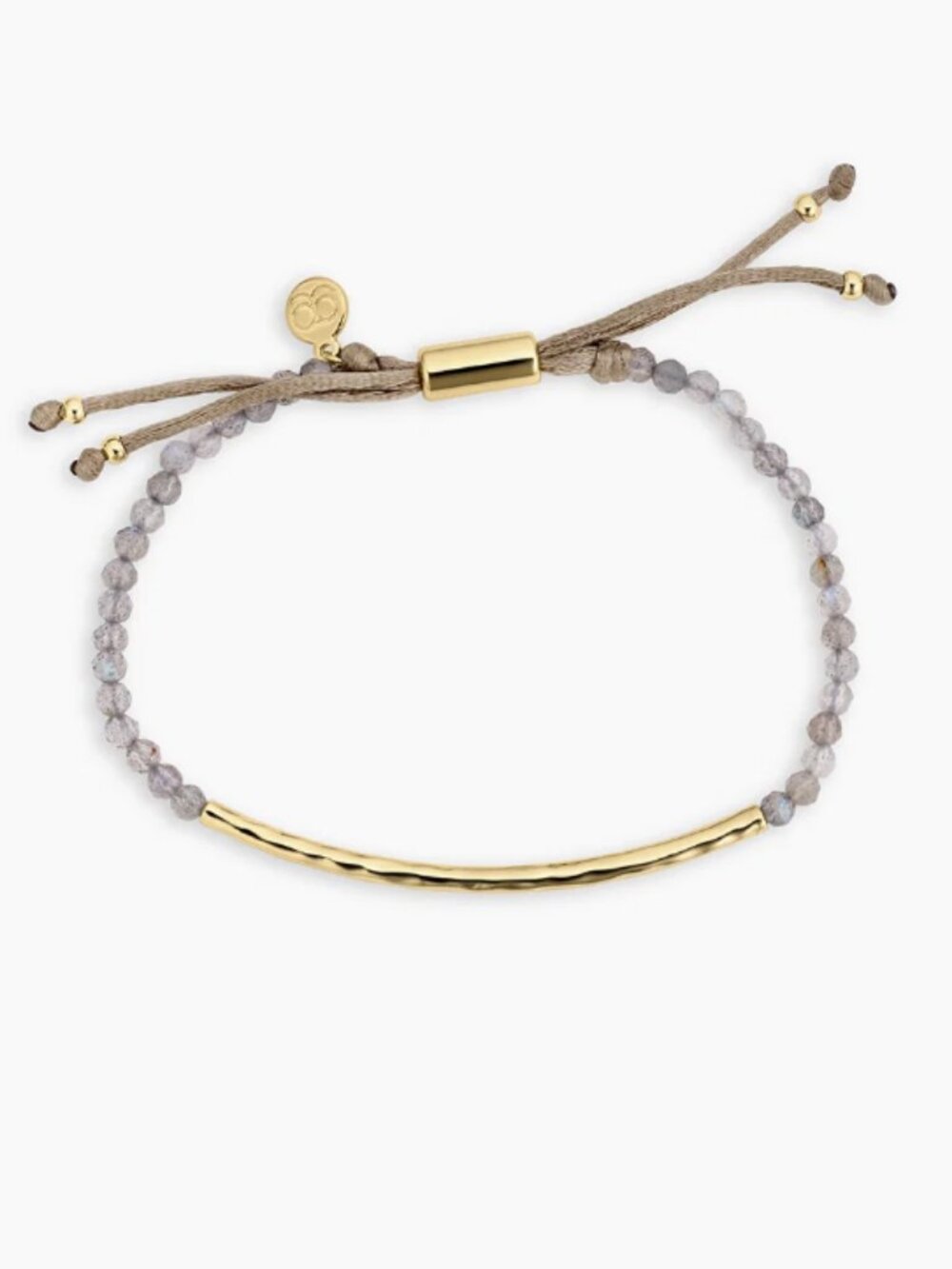 NWOT Gorjana Gold Labradorite Power Gemstone "Balance" Bracelet